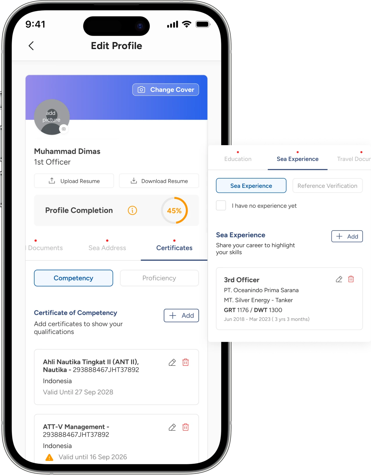 1. Lengkapi Profil Anda